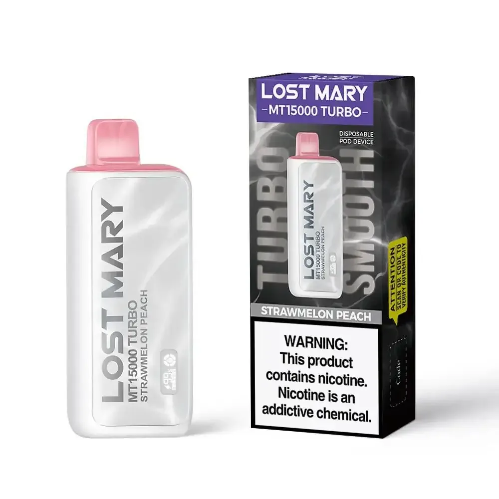 Strawmelon Peach - Lost Mary MT15000 Turbo Disposable Vape