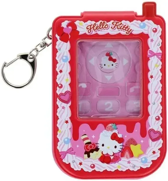 Sun-Star Stationery Hello Kitty Folding Pass Case Glaze Style - Image 2