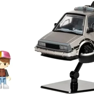 Takara Tomy Back to the Future Time Machine Figure Toy Display