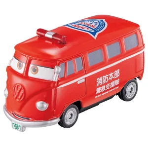 Takara Tomy Disney Cars C-19 Fillmore Fire Command Mini Car Toy Ages 3+