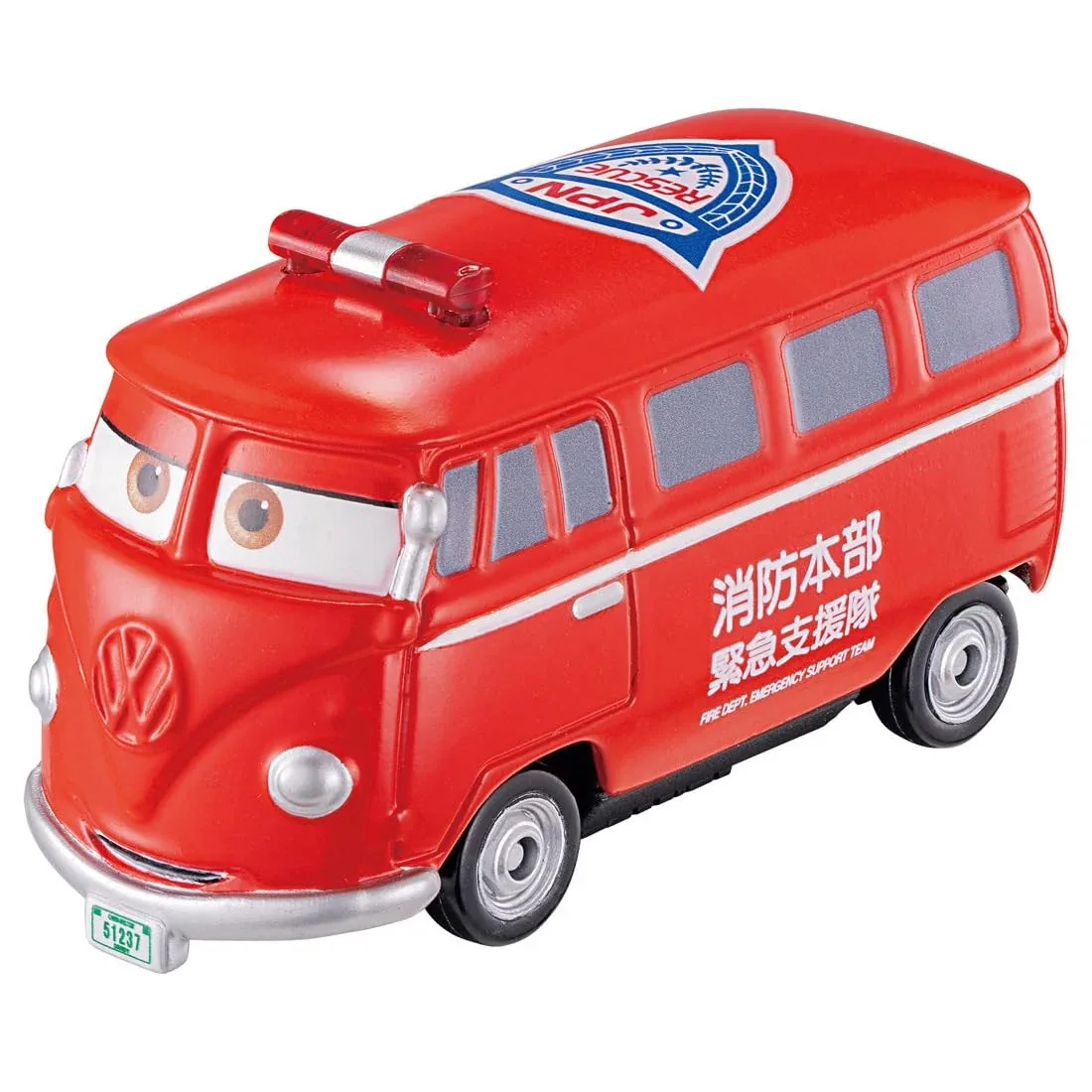 Takara Tomy Disney Cars C-19 Fillmore Fire Command Mini Car Toy Ages 3+