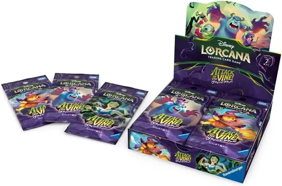 Takara Tomy Disney Lorcana Japanese Attack of The VineTCG Booster Box