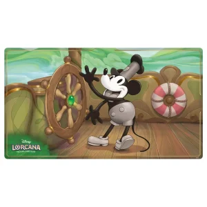 Takara Tomy Disney Lorcana Mickey Mouse Steamboat Pilot Playmat Japan Official