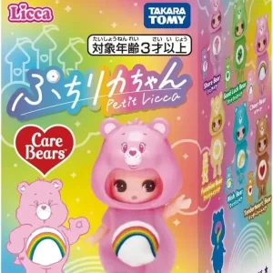 Takara Tomy Licca-chan Care Bear Collection Doll Figure 9cm