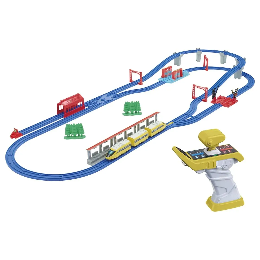 Takara Tomy Plarail Driver Grip Speed Yellow DX Train Toy for Ages 3+