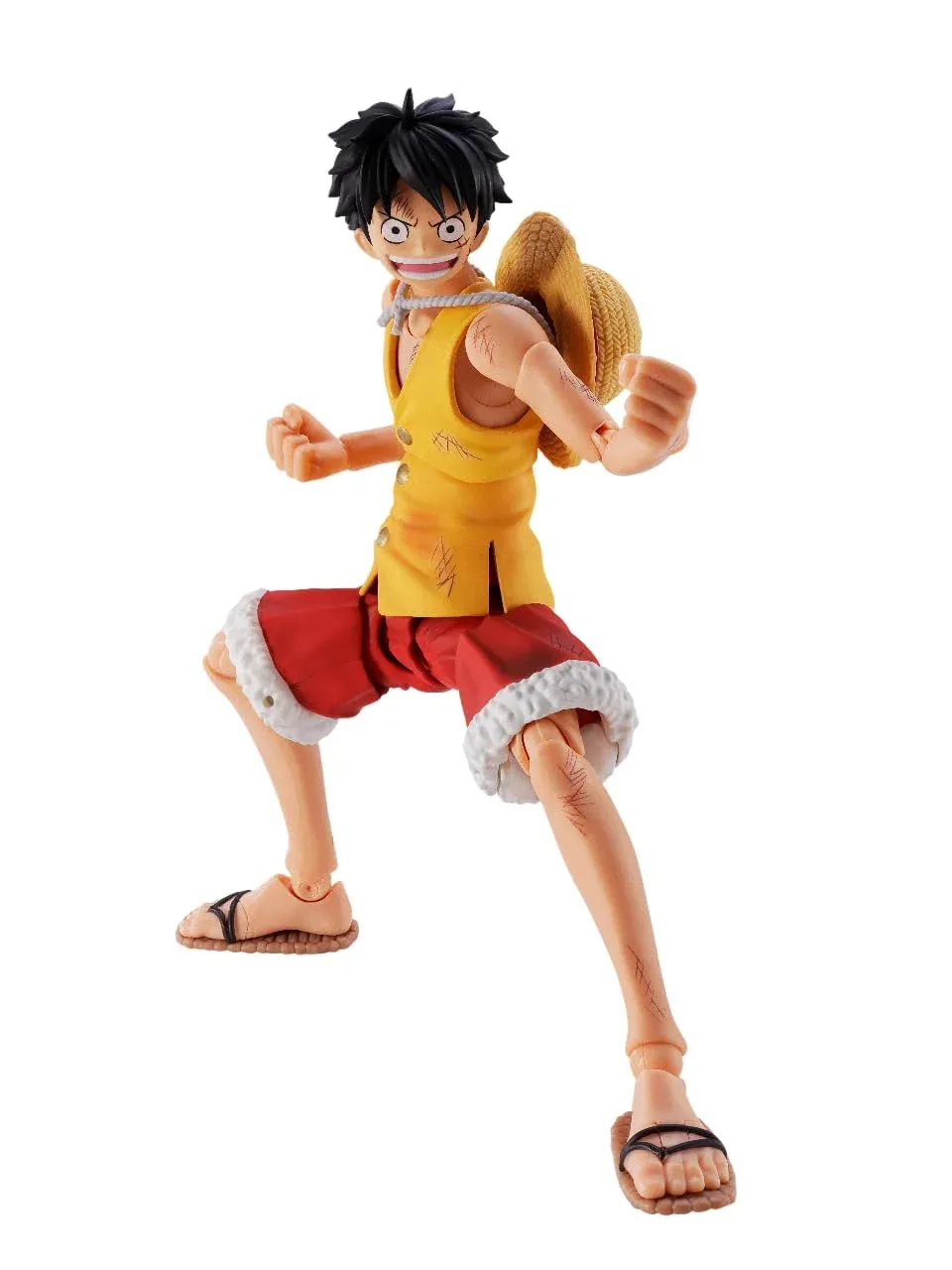 Tamashii Nations S.H.Figuarts One Piece Luffy Marineford Battle 145mm Figure