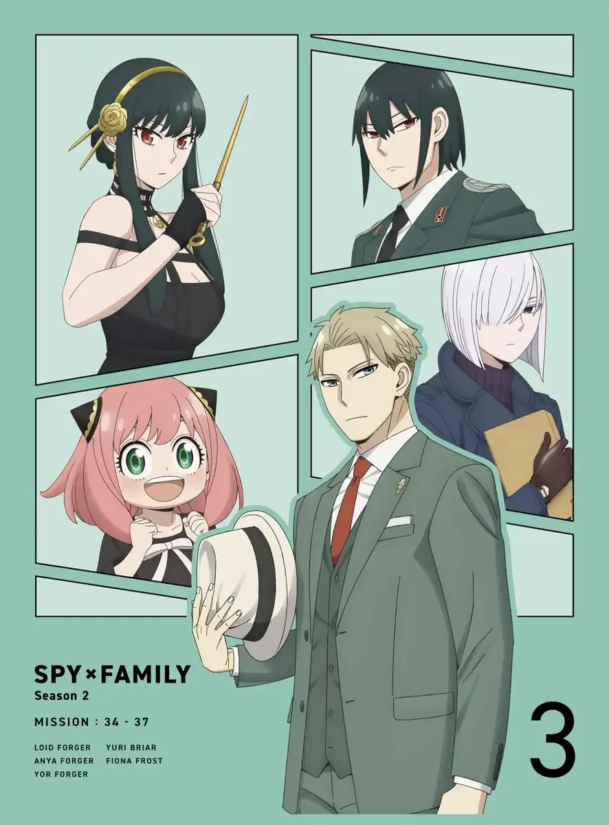 That Spy X Family Season 2 Vol.3 Limited Edition Blu-Ray Japan Official