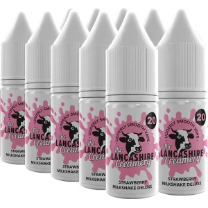 The Lancashire Creamery e-liquid 10 pack