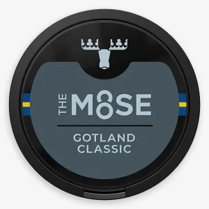 The Moose Nicotine Pouches All White Gotland Classic Pouches