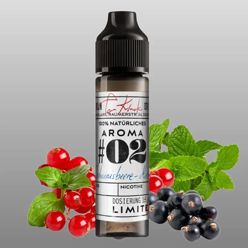 Tom Klark #02 Blackcurrant-Mint 10/60ml