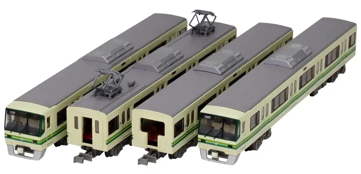 Tomytec Railway Collection Sendai 1000N Series Namboku Line 4 Car Set B