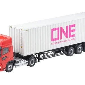 Tomytec Tomica Limited Vintage Neo 1/64 Hino Profia Marine Container Trailer