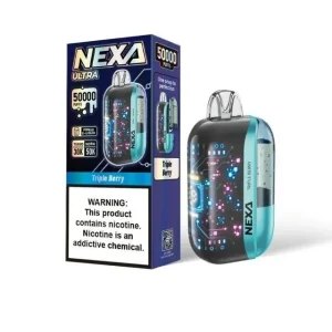 Triple Berry Nexa Ultra 50000 Disposable Vape | 20ml
