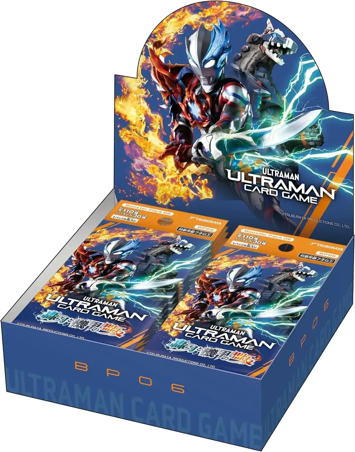 Tsuburaya Productions Ultraman Card Game BP06 Booster Box 24 Packs
