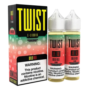 TWIST E-Liquid – Wild Red – 120ML E-Liquid (Twin 60ML Pack)