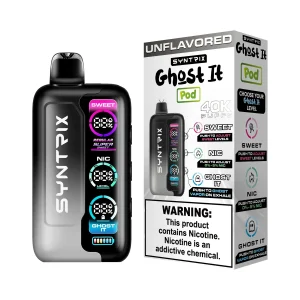 Unflavored - Syntrix Ghost It 40k Disposable Vape