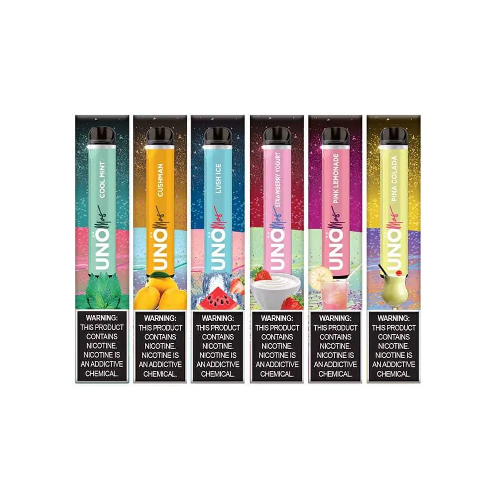 Uno Mas Disposable Vape Device - 6PK