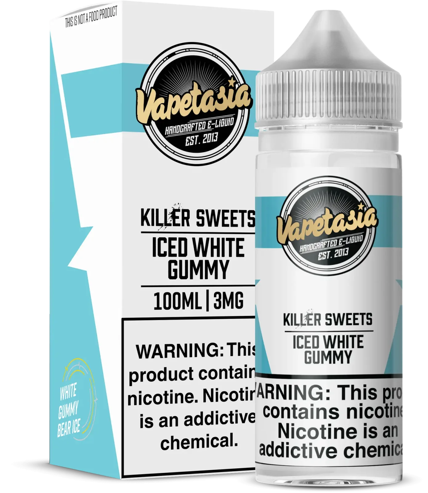 Vapetasia – Killer Sweets Iced White Gummy – 100ML E-Liquid