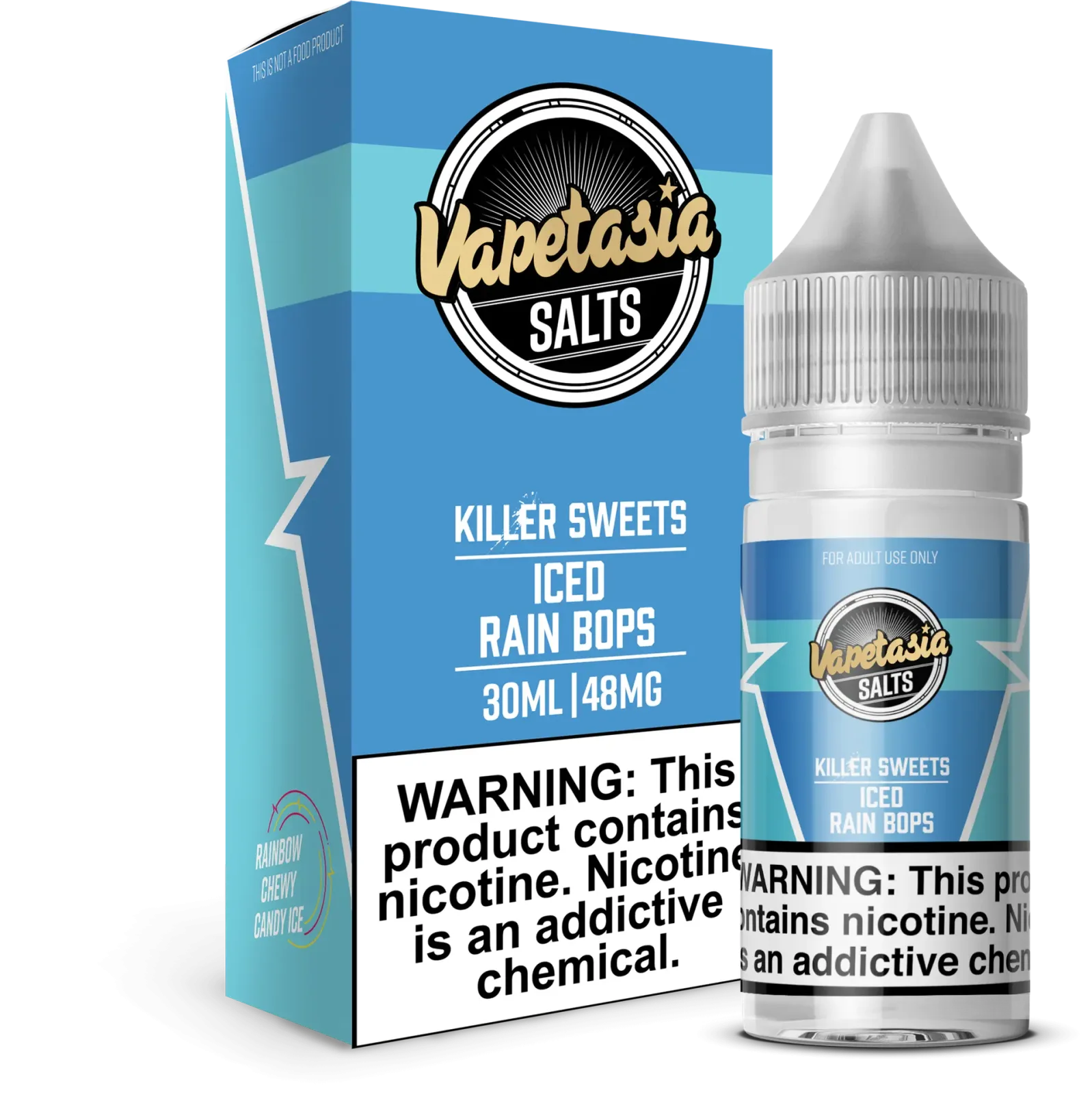 Vapetasia SALTS – Killer Sweets ICED Rain Bops – 30ML E-Liquid