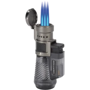 Vertigo Cyclone Triple Torch Lighter - Charcoal