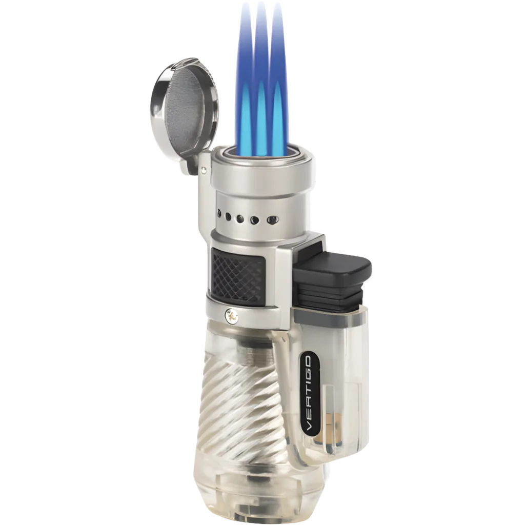 Vertigo Cyclone Triple Torch Lighter - Clear