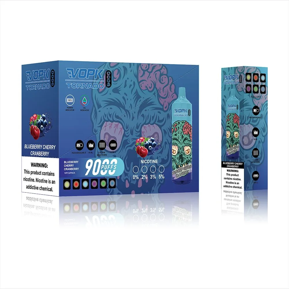 VOPK Tornado 9000 Puffs Latest Original Disposable Vape Pen - Image 2