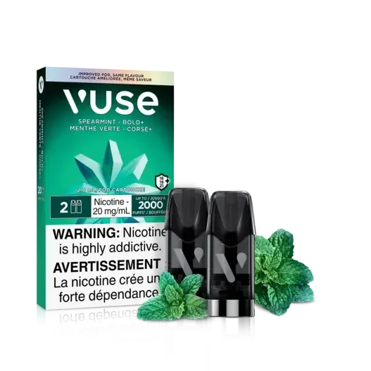 Vuse Pods -Spearmint - Bold+ | Vape Cloud Canada
