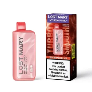 Watermelon Ice - Lost Mary MT15000 Turbo Disposable Vape