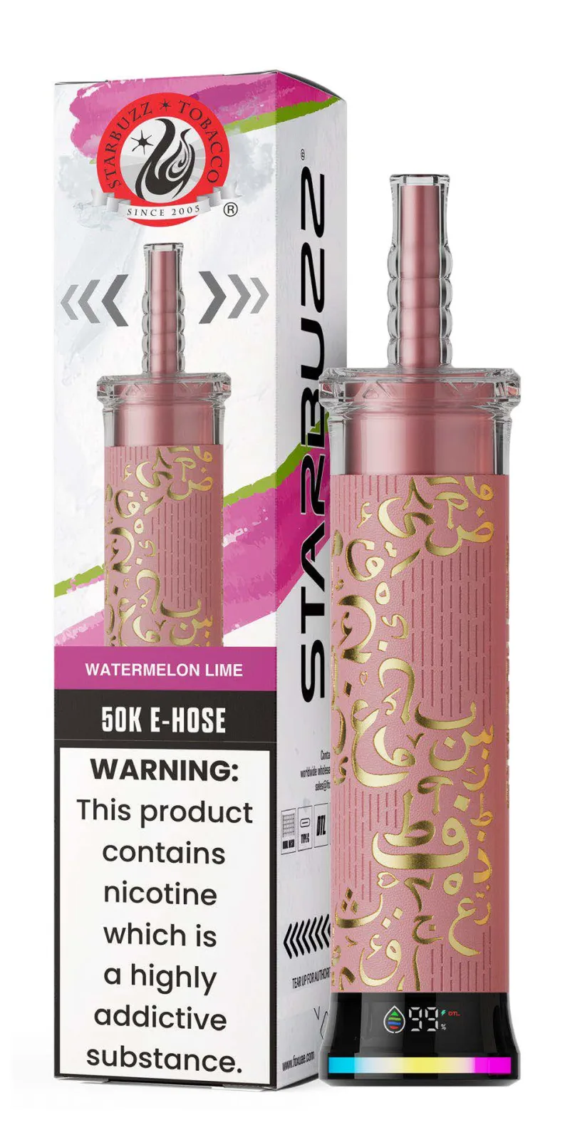 Watermelon Lime Starbuzz E-Hose 50K