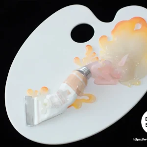 WeArtDoing-The Sleeping Beauty of Color-GID Orange
