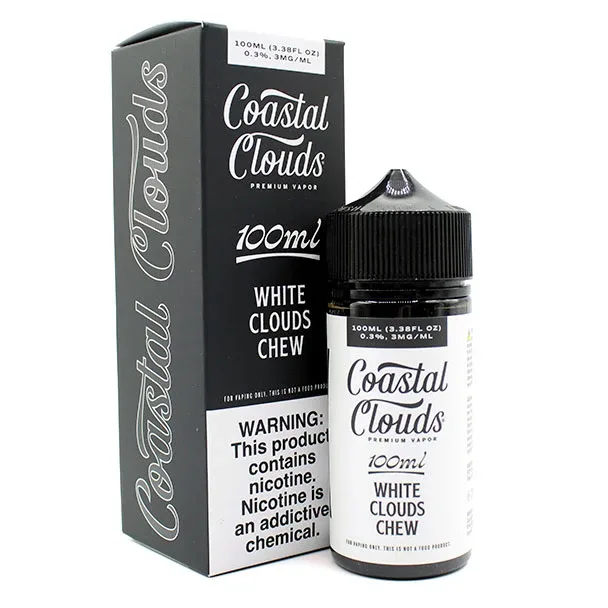 White Cloud Chew - Coastal Clouds Co. - 100mL - 3mg