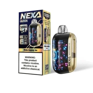 White Gummy Ice Nexa Ultra 50000 Disposable Vape