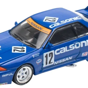 Works 1/64 Nissan Skyline R32 GT-R 1990 Calsonic JTC #12 Model Car