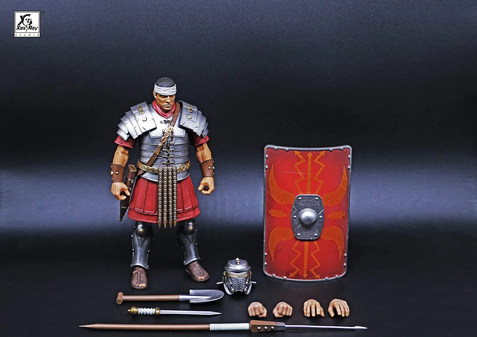 Xesray Studio Fight For Glory Roman Infantry 1/12 Scale Posable Figure - Image 2
