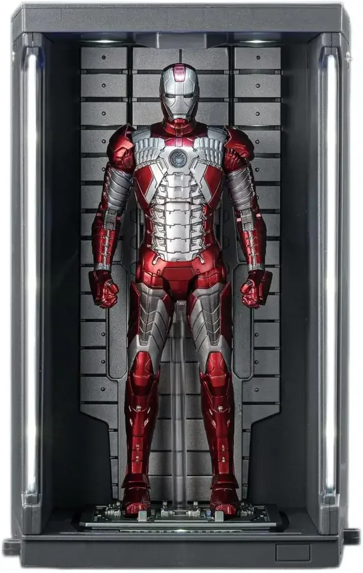 ZD Toys Iron Man MK5 Hall of Armor 7-Inch Painted Action Figure