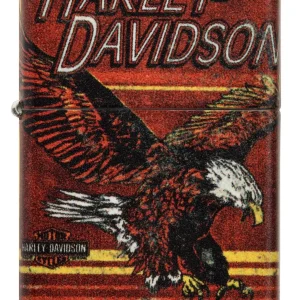 Zippo Lighter - Harley Davidson Motorcycles Eagle