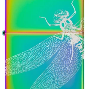 Zippo Lighter - Multi Color Dragonfly