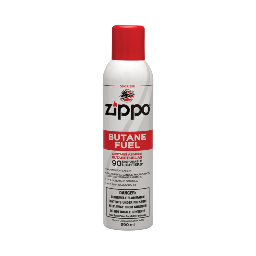 Zippo Odorized Butane Fuel 9.8 fl oz
