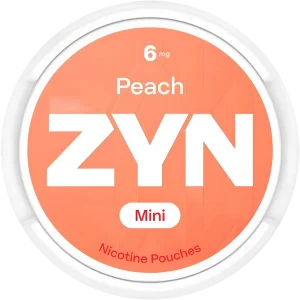 ZYN Peach Mini Nicotine Pouches (5 Pack)
