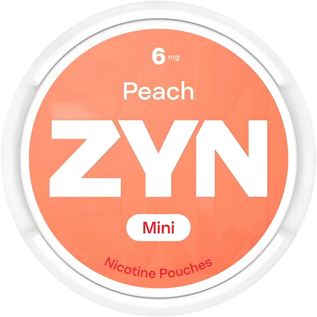 ZYN Peach Mini Nicotine Pouches (5 Pack)