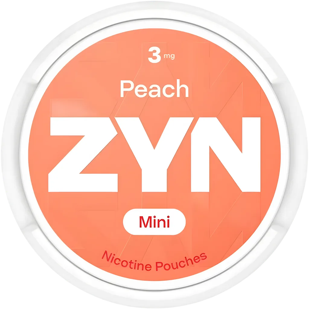 ZYN Peach Mini Nicotine Pouches (5 Pack) - Image 2