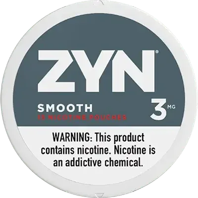 ZYN Smooth Nicotine Pouches 3mg 6mg