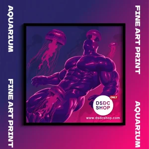 【Merchandise Pre-sale ONLY】 AQUARIUM-KINKY GALLERY Skit Series-Fine Art Print-Studio BS-DSDC SHOP